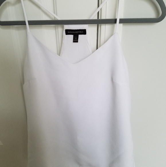 Banana Republic Tops - White Banana Republic Tank Top PXS Banana Republic Tops - White Banana Republic Tank Top PXS